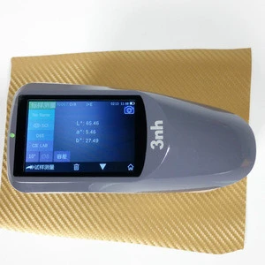 Handheld cheap portable digital touch screen color spectrophotometer YS3060 with d/8 color spectrum analyzer