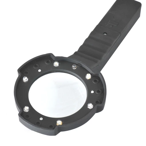 Handheld LED Illuminated Magnifier,multifunctional magnifier,led magnifier