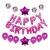 Import Happy Birthday Balloons Set Latex Confetti Baloons Foil Star Ballons Birthday Decorations Party Supplies from China