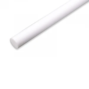 Heat Resistant 100% Virgin PTFE Polymer Round Rod Bar