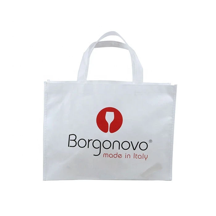 Heavy Duty Reusable Non-woven Fabric Shopping Handle Tote Grocery Bag