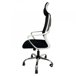 Height adjustable reclining ergonomic back support chair high back office chair