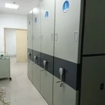 High Density Metal Library System Storage Steel Mass Mobile Shelving