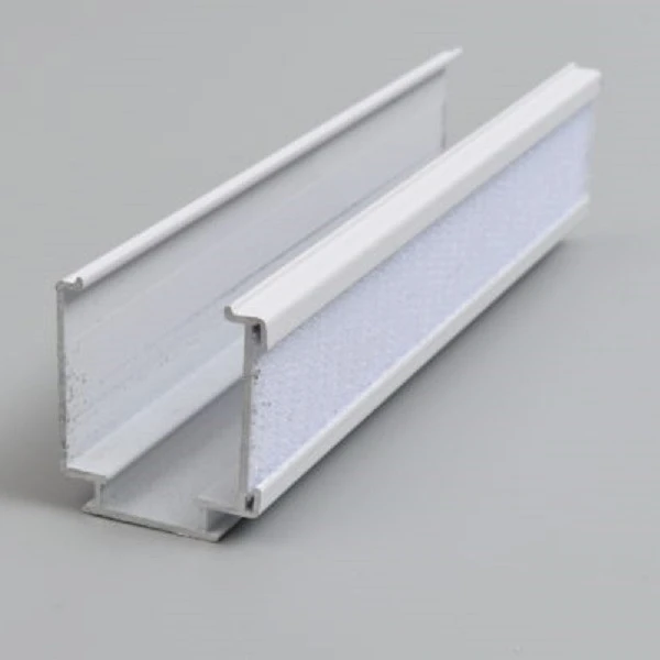 High Durability Aluminium Window Track Accessories Metal Roman Blind Products