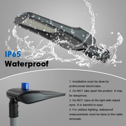 High Efficiency Aluminum Ac85-265v Waterproof Ip65 Road Lamp 100 150 200 240 W Led Street Light