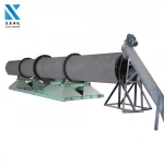 High efficiency hot air biomass rotary fertilizer rotary dryer