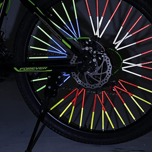 high light colorful fashion customize reflective spoke bicycle wheels