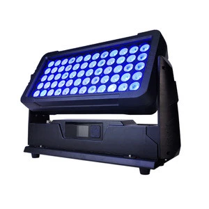 High power outdoor 60x10W 4in1 RGBW LED city color building lighting
