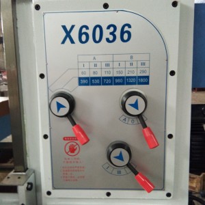 High precision X6036 Horizontal Metal Milling Machine