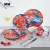 Import High Quality  16pcs sets melamine dinner set tableware melamine Red Sea from China