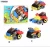 Import High quality 4 in 1 mini model cars abs plastic building blocks toys from China