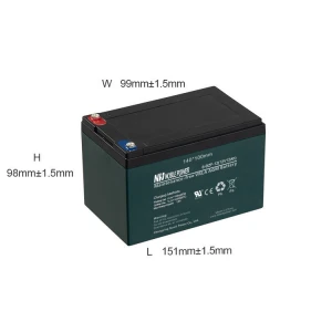 High Quality 6-DZF-12 Lead Acid Batteries 12V12Ah2HR Auto Batteries Made In China
