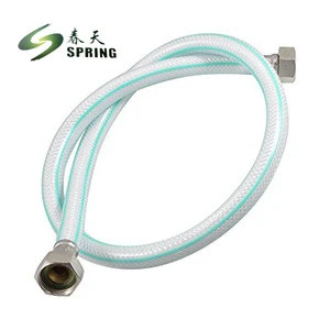 High quality 8-10mm flexible pvc reinforced soft shower hose
