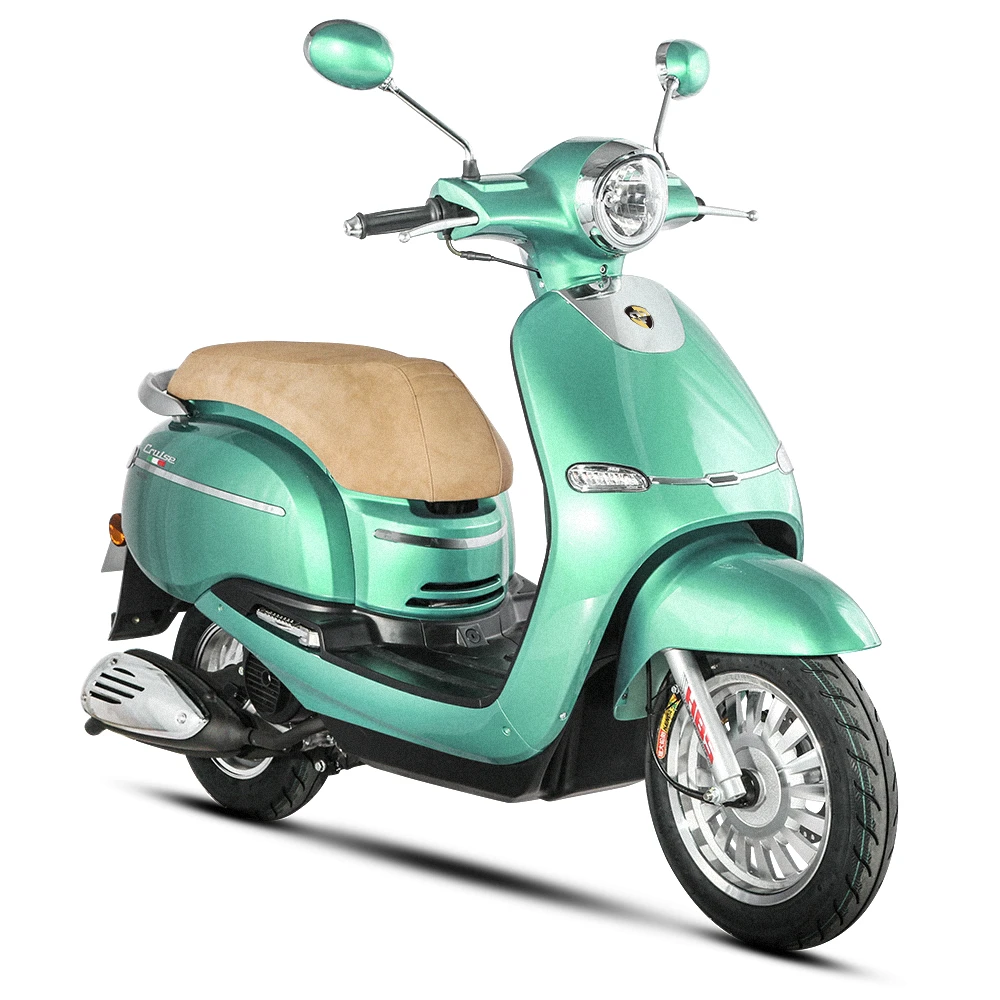 High quality cheap gas scooter latest patent design EEC 5