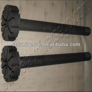 High quality Degassing Unit Graphite Rotor and shaft