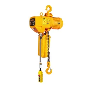 High quality electric hoist with hook 1 ton chain hoist for lifting material