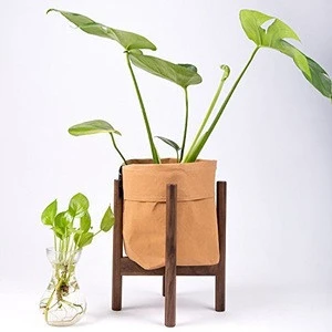 High Quality Flower Stand Bamboo Planter Pot Stand &amp; floor plant stand
