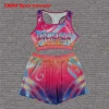 High quality girl sublimation cheerleading uniforms