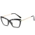 Import High quality glasses eye frame clear glass face  optical shield glass frame from China