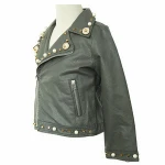 High quality kids clothes fashion baby girl black lapel collar jacket coat
