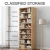 Import High Quality Modular plain Commercial Office Hotel Home MDF Decorative Bookshelf Bookcase from China
