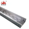 High Quality Outdoor galvanized  steel  perforated cable tray and trunking