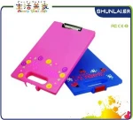 high quality Plastic storage clipboard, A4 office storage clipboard,