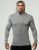 Import High quality slim fit cotton sport men plain grey gym work out hoodie apparel men from China