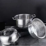 High quality  steamer pot food warmer set steamer casserole