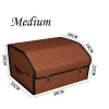 High Quality Supply Amazon PU Leather Car Starage for All Car Trunk Suitcase/Storage Box/Organizers