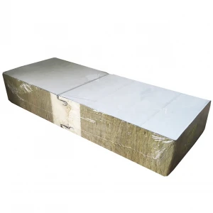 High Strength Galvanized Steel Outdoor Acoustic Waterproof Sandwich Panel With Ce Certificate