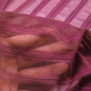 High Stretch 90%Nylon 10%Spandex Wide Lace Fabric for Underwear 107
