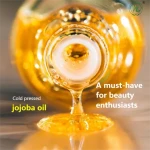 HL - Natural Cold Pressed Carrier Oil Factory, Bulk Unrefined Organic Golden Jojoba Cosmetic Oil 100% Pure for Hair, Face & Nail
