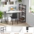 Import Home Computer Desk with Shelves Modern Writing Study Desk with Storage Shelf from China