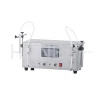 HONE small factory stainless steel semi automatic desktop magnetic gear pump liquid filling machine with digital control