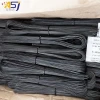Hot-dripped galvanized black iron u tie wire