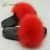 Import Hot High Quality Jtfur Wholesale Women Sew Furry Natural Raccoon Fur Slides Real Fox Fur Slippers from China
