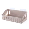 Hot products 2020 bathroom racks Non-perforated storage baskets Seamless plastic wall-mounted storage basket