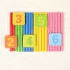 Hot products colorful wooden sticks toys educational toys counting sticks