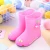 Import Hot Sale Anti-slip Dolphin Cute PVC Baby Rain Boots from China