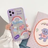 Hot sale Beautiful Girls Cute Rainbow Cell Phone Case , TPU+PC Shockproof Luxury Phone Cover For iPhone 11/11pro/11pro max