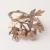 Import Hot sale chic creative vintage bronze various shapes leaf napkin ring from China