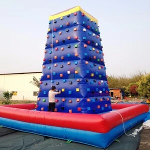 Hot Sale Commercial Inflatable Rock Climbing Wall for Adults