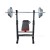 Import Hot Sale foldable adjustable weight lifting  bench press from China