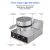 Import hot sale gas waffle maker/egg ball cake making machine/egg puff machine pillow from China