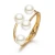 Import Hot sale pearl bracelet DIY bracelet designer charm fashion ladies gold jewelry accessories from China