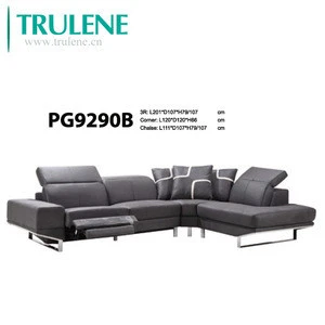 Hot Sales European modern Nordic 4 5 6 7 seat Leather Sofa with More Function Living room Products