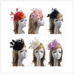 Hot Sales Fashion Party Hats Women girls party Hat flower Sun hats