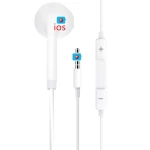 Hot Sell Promotion Gift Good Quality 3.5mm Jack Mobile Phone Earphone Earbuds For Iphone For Apple