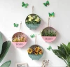 Hot Sell Round Circle HOME Decorative Vertical Hanging Basket